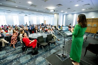 Full conference room